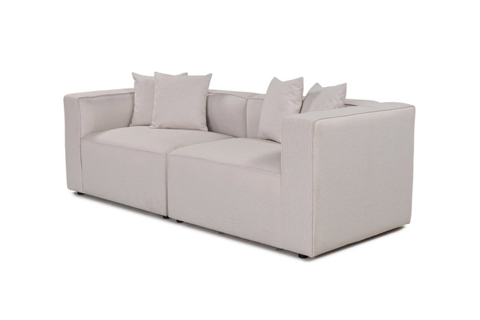 Atelier Del Sofa Mora XL 2 Seat - Ecru